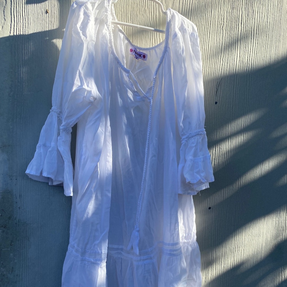 Naudic cotton cottage dress size small